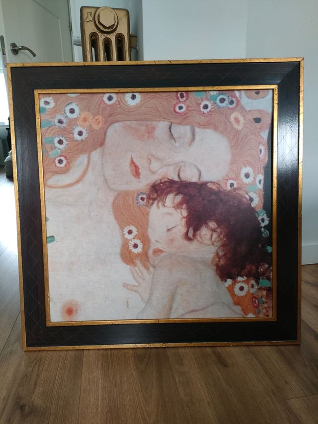 Cuadro Gustav Klimt - madre e hijo