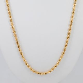 Cadena cordón oro 18k 750 60cm