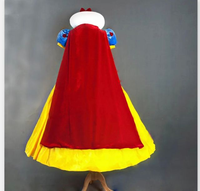 Vestido disfraz Blancanieves 