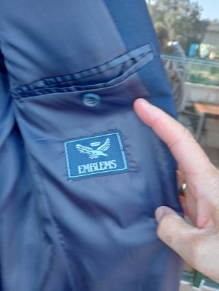 Traje de hombre 