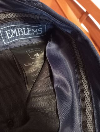 Traje de hombre 