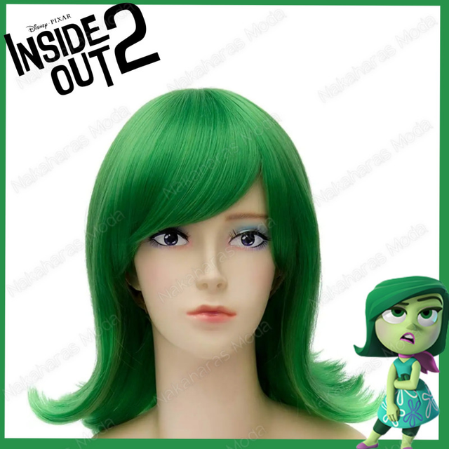 Peluca disfraz Asco Inside Out 2