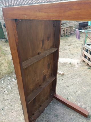 Somier canapé pikolin, mesa, sillas (4), mueble