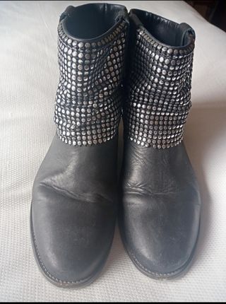 Botines de piel