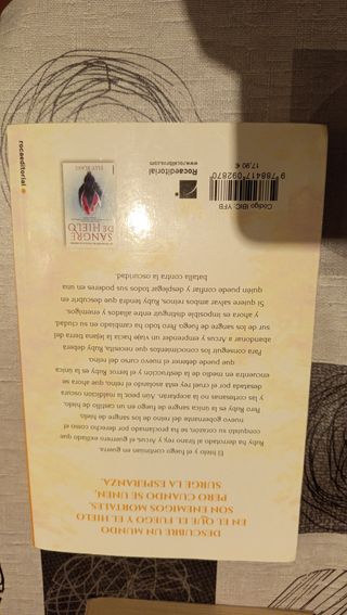 Libros Sange de Fuego y Sangre de Hielo