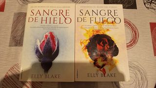 Libros Sange de Fuego y Sangre de Hielo