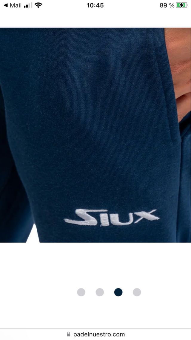 pantalon siux basic L azul