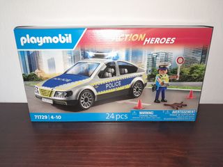 Playmobil 71729 Action Heroes Coche patrulla