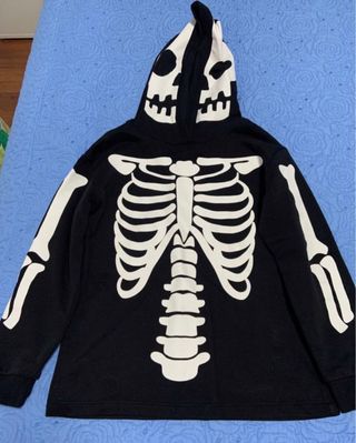 Disfraz niño esqueleto 6/8 años HM,