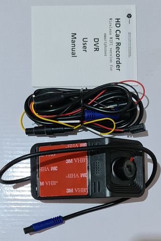Camara delantera grabación 4K para coche