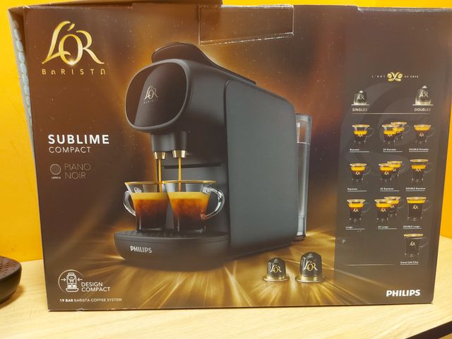 Cafetera cápsulas L'Or Barista Sublime