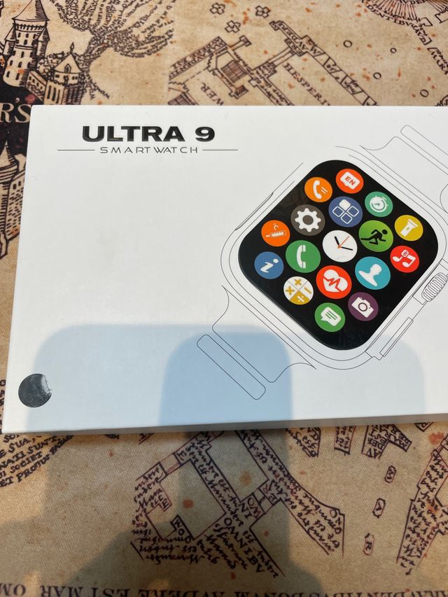 Reloj inteligente negro