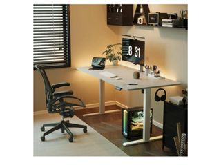 Scrivania Regolabile in Altezza 160 x 80 cm