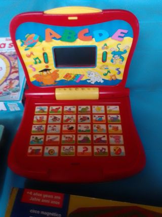 Lote infantil educativo,ordenador infantil