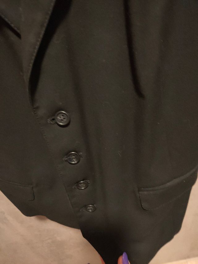 Gilet nero elegante marca Sisley