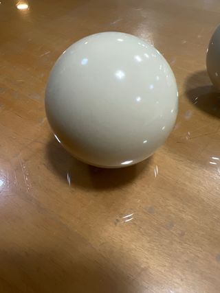 2 Bola Billar Blanca