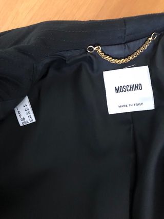 Mischino giacca donna elegante nera