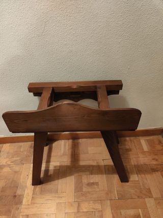 Mueble rustico para tinaja 