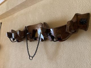 Perchero de madera