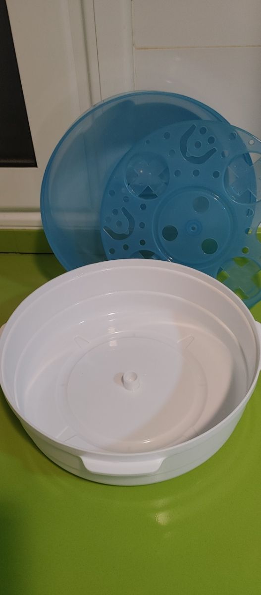 Esterilizador biberones al vapor microndas