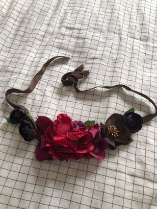 Cinturon boda arreglo floral