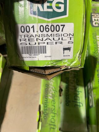 Palier transmisión Renault Super cinco derecha