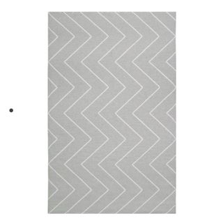 Alfombra vinilica gris 150x200