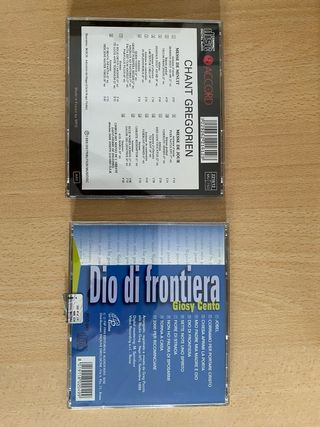 Set CD di canti gregoriani e di chiesa