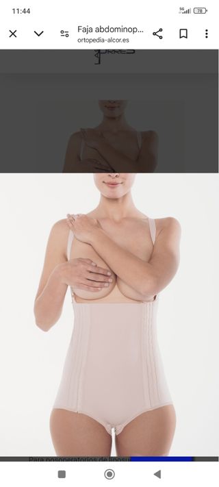 Faja abdominoplastia con corchetes-CRISV
