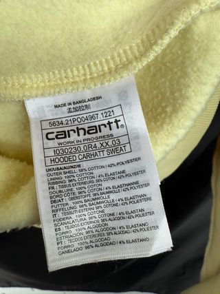 Sudadera con capucha CARHARTT talla L 