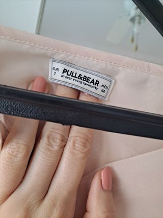 Blusa rosa Pull and Bear