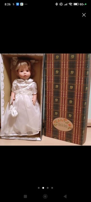 Muñecas de comunión, leer bien el anuncio