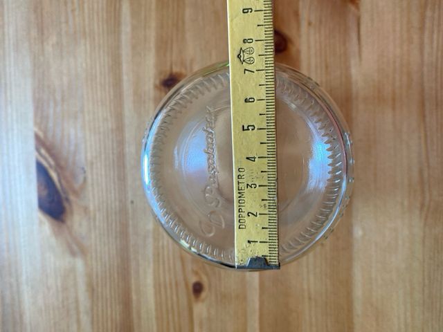 Spremiagrumi in vetro