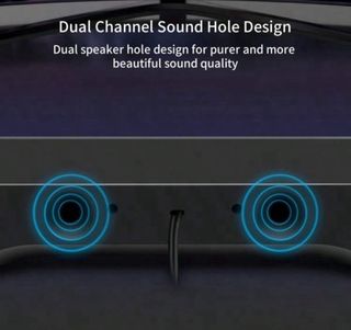 1 pz Altoparlanti per computer RGB e altri audio