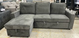 SOFÁ CHAISELONGUE CAMA + ARCON