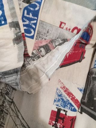 Cortinas confeccionadas dos patas