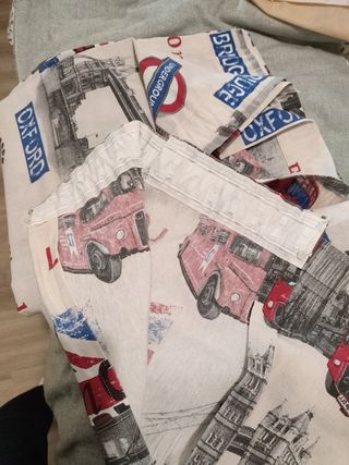 Cortinas confeccionadas dos patas