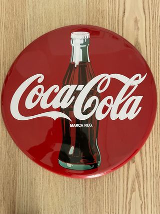 Chapa coca cola 40 cm