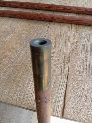 "triplo metro"asta metrica in legno