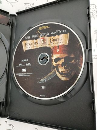 Piratas del Caribe La Maldicion DVD