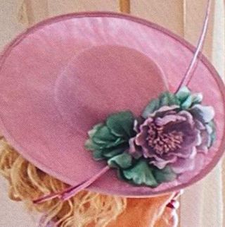 Tocado pamela invitada boda