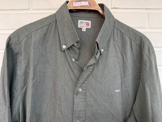 LEVIS SHIRT camisa cuadritos talla L VINTAGE