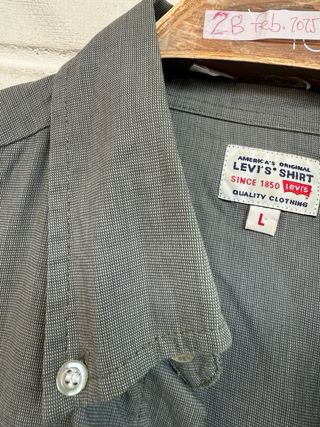LEVIS SHIRT camisa cuadritos talla L VINTAGE