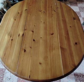 Mesa plegable madera