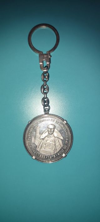 Llavero de moneda una onza
