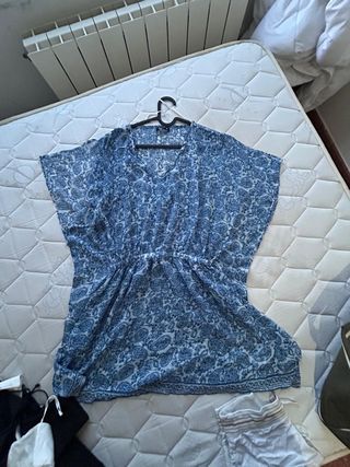 vestido fular playero