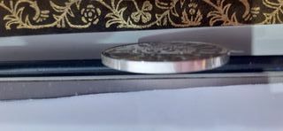 Moneda plata de 15 ecus- 100 francos Francia 1984