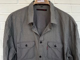 VINTAGE camisa a rayas LEVIS talla XL 