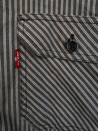 VINTAGE camisa a rayas LEVIS talla XL 