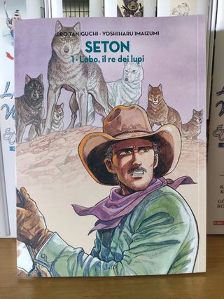 set Fumetti manga Jiro Taniguchi serie Seton 1-2-3